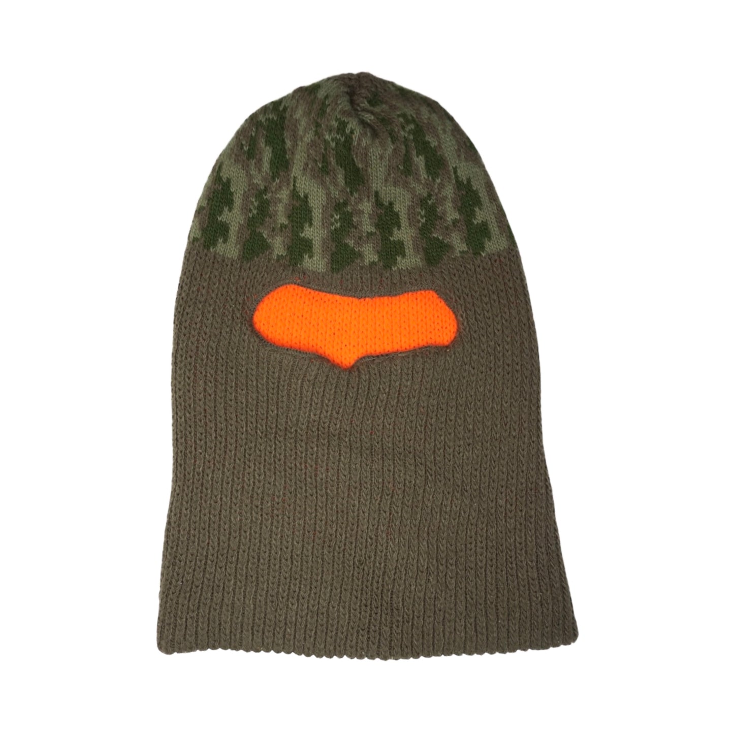 Knit Full Face Balaclava Camo