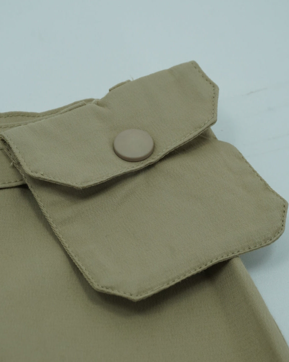 CIMARRON Belted Long Skirt