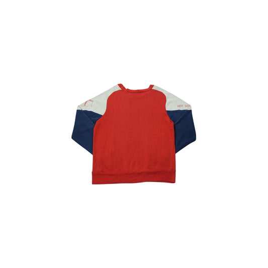HOT DOG Color Block Sweat