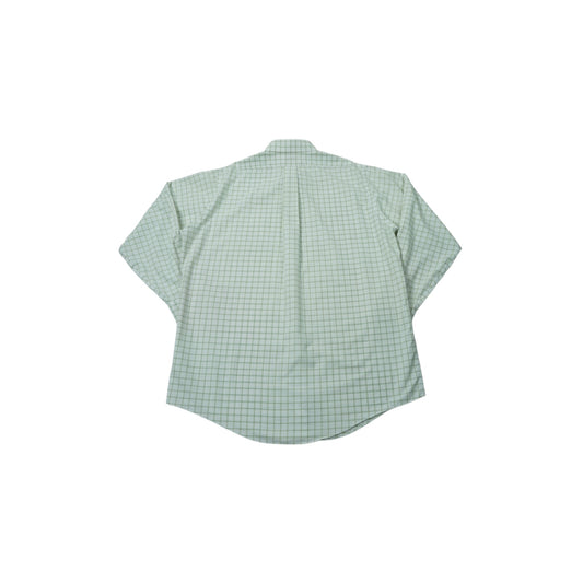 Brooks Brothers Button Down Shirt – Pale Mint Grid