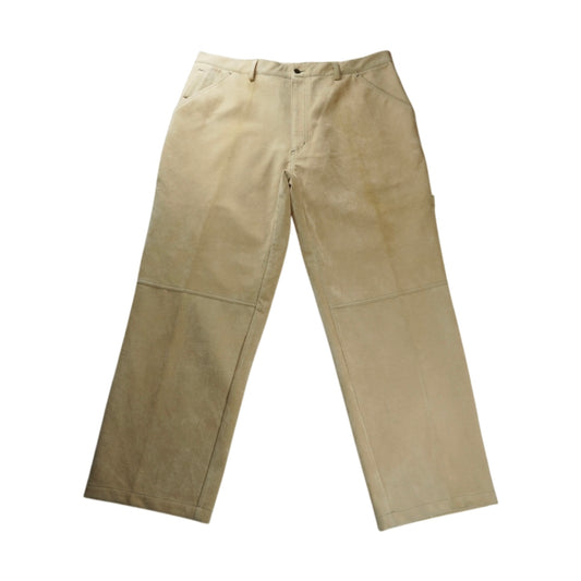 KOMAI SPORT Faux Suede Work Pants
