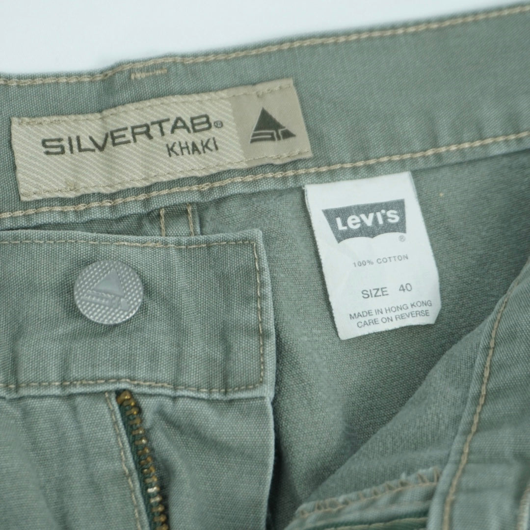 Levi’s Silvertab Light Gray Cargo Shorts