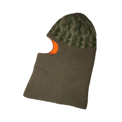 Knit Full Face Balaclava Camo