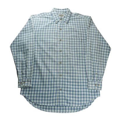 Hallmark Outfitters Light Blue Gingham Shirt