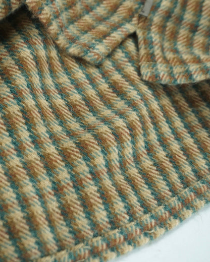 Woolrich Plaid Wool Zip Jacket