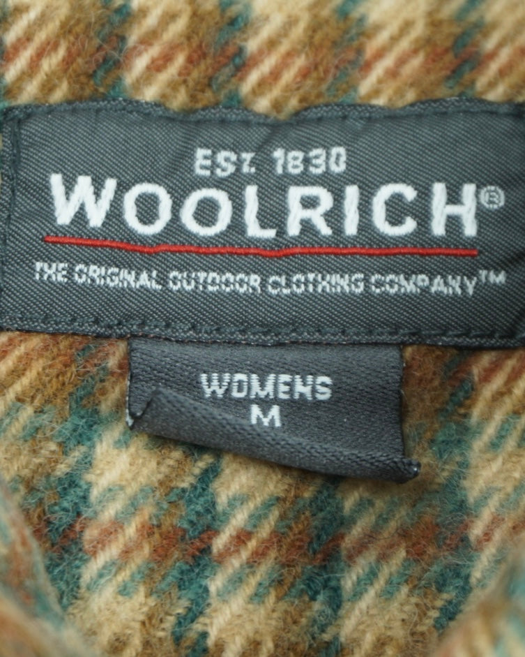 Woolrich Plaid Wool Zip Jacket
