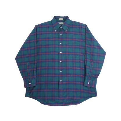 L.L.Bean Plaid Button-Down Shirt