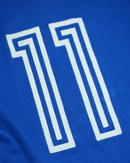 adidas Blue Football Jersey No.11