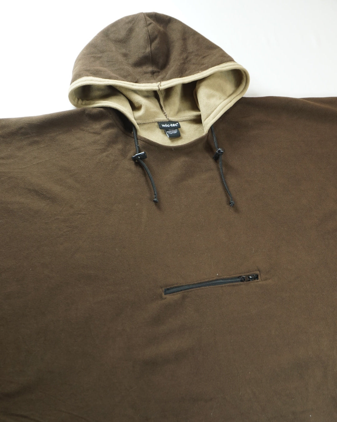 wic.tec Hooded Fleece Poncho
