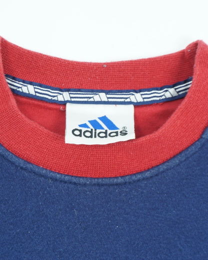 adidas Navy × Red Border Sweat