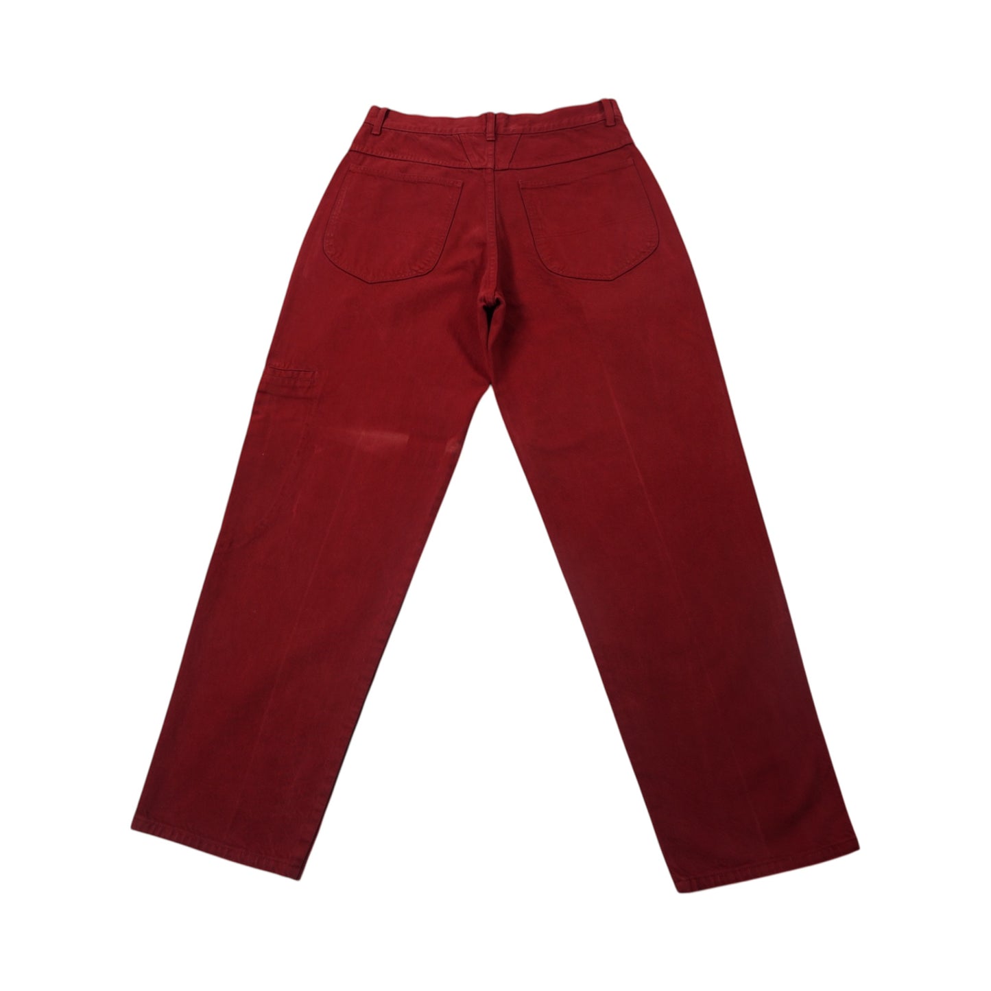 Marithé + François Girbaud Work Chino – Deep Red Garment Dye