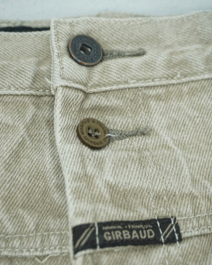 Marithé + François Girbaud BLUE Brand X Authentic Fit Beige Denim Pants