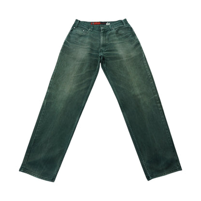 Levi’s Silvertab “LOOSE” – Green Denim Fade (1990s–2000s)