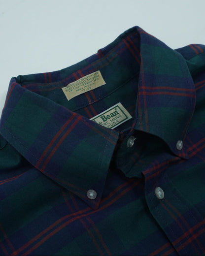 L.L.Bean Plaid Button-Down Shirt