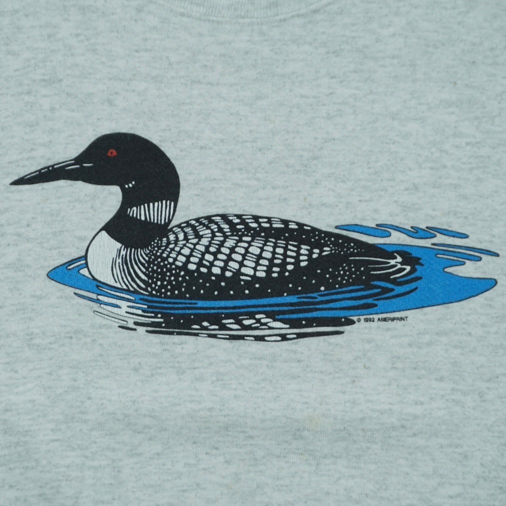 SANTEE Heavyweight Loon Graphic Crewneck