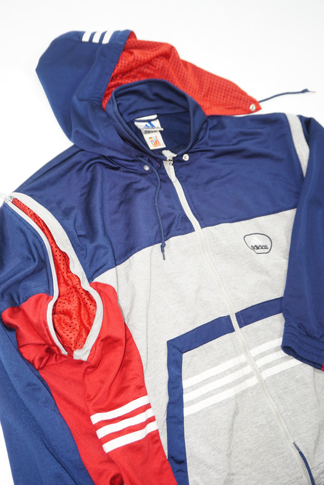 adidas Color Block Hooded Jacket