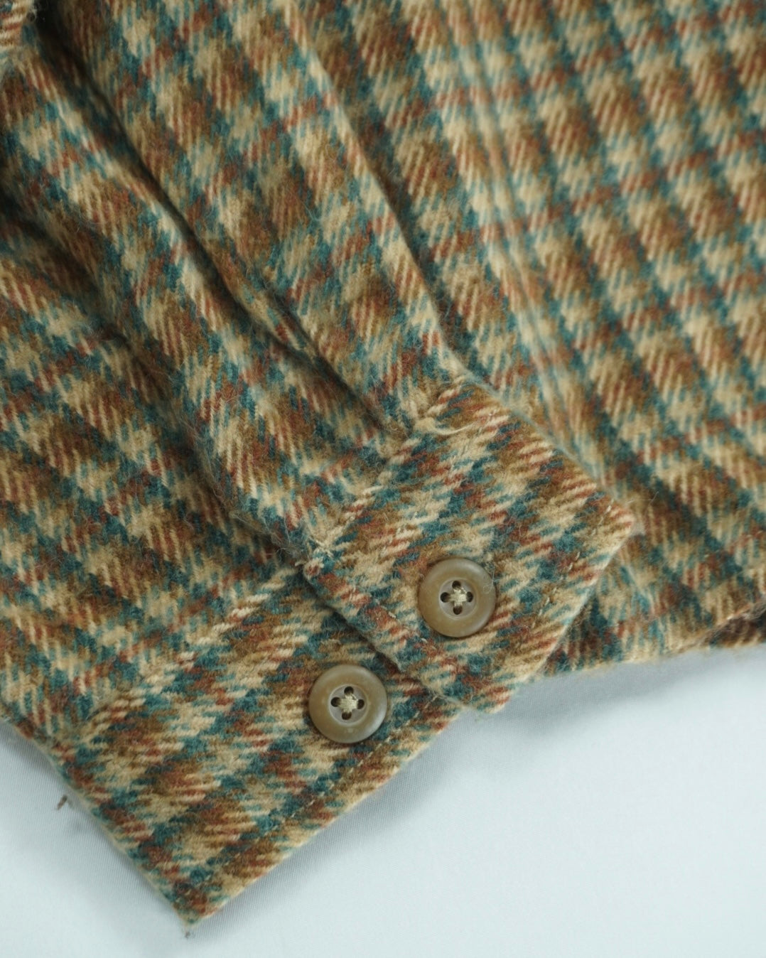 Woolrich Plaid Wool Zip Jacket