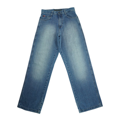 SOUTHPOLE Faded Indigo Straight Denim Jeans