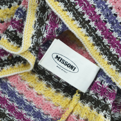 Pastel Border Knit Top