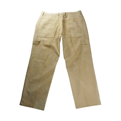 KOMAI SPORT Faux Suede Work Pants