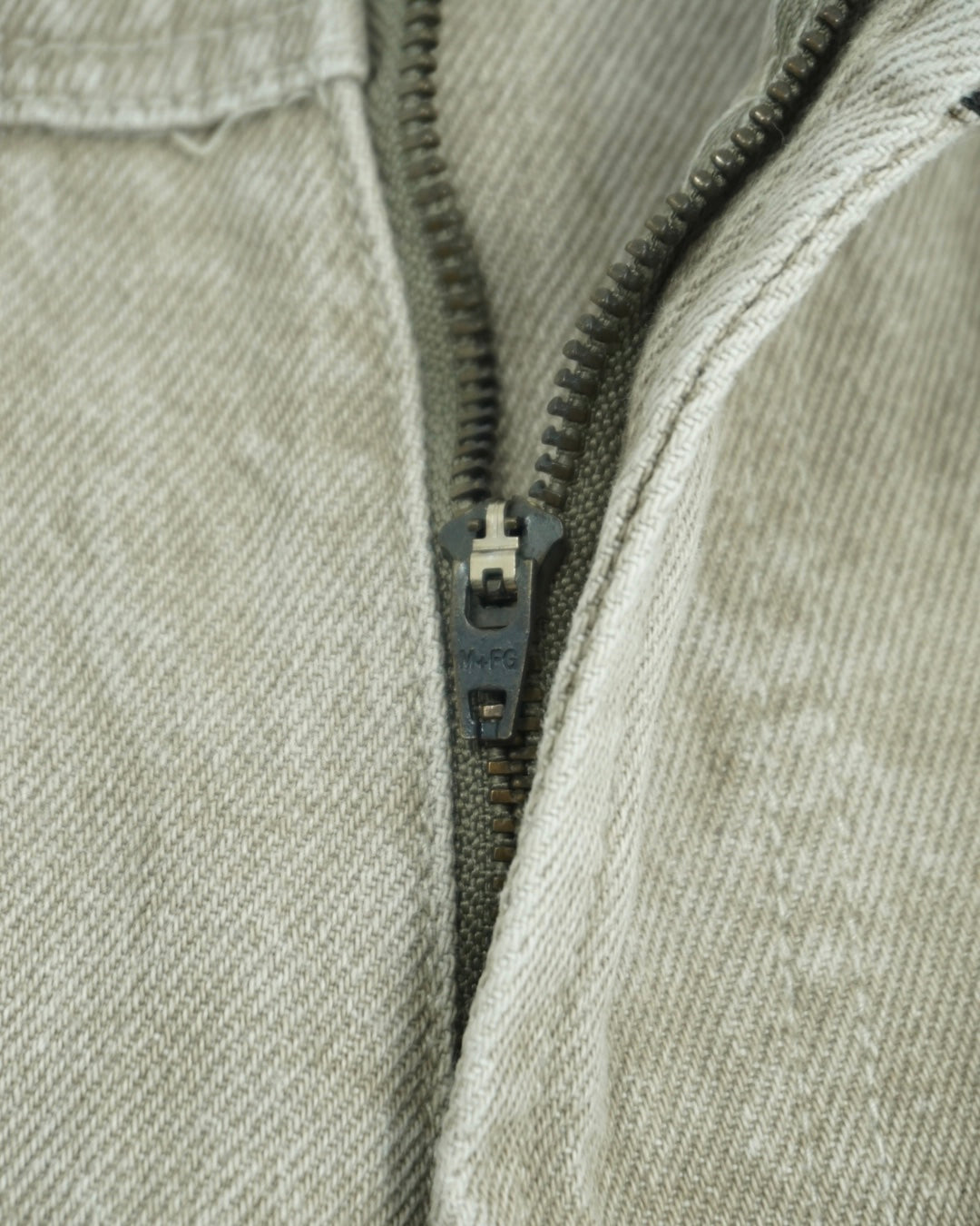 Marithé + François Girbaud BLUE Brand X Authentic Fit Beige Denim Pants