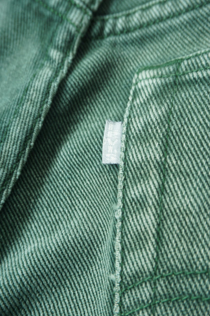 Levi’s Silvertab “LOOSE” – Green Denim Fade (1990s–2000s)