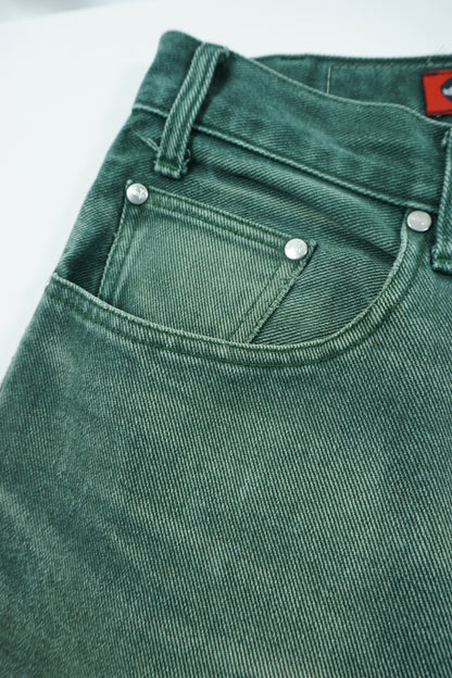 Levi’s Silvertab “LOOSE” – Green Denim Fade (1990s–2000s)