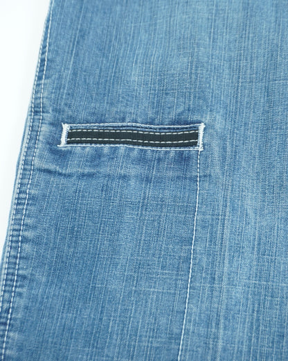 Marithé + François Girbaud Faded Indigo Denim Pants