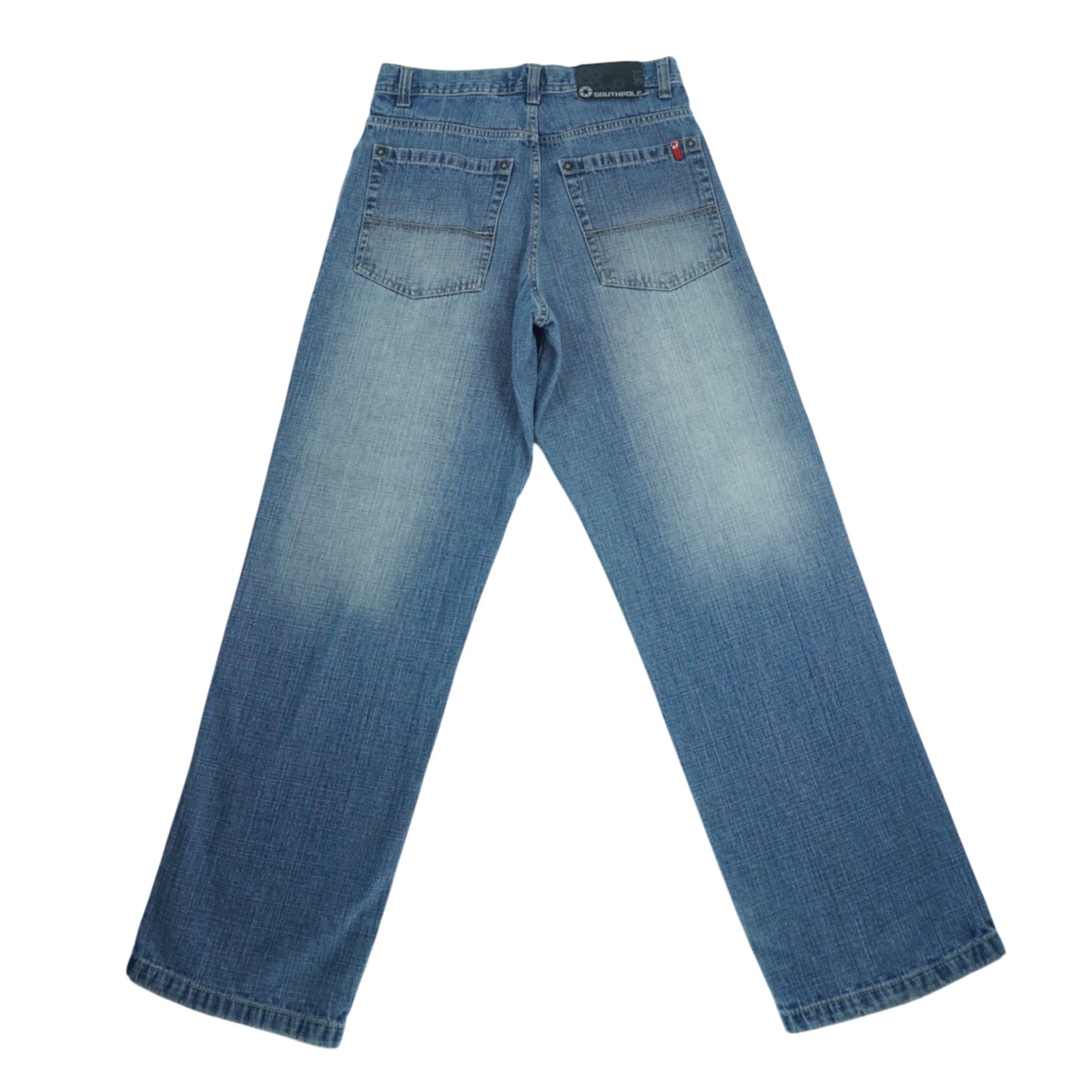 SOUTHPOLE Faded Indigo Straight Denim Jeans