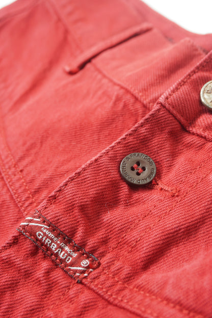 Marithé + François Girbaud Work Chino – Deep Red Garment Dye