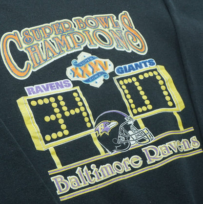 Baltimore Ravens Super Bowl XXXV Champions Crewneck