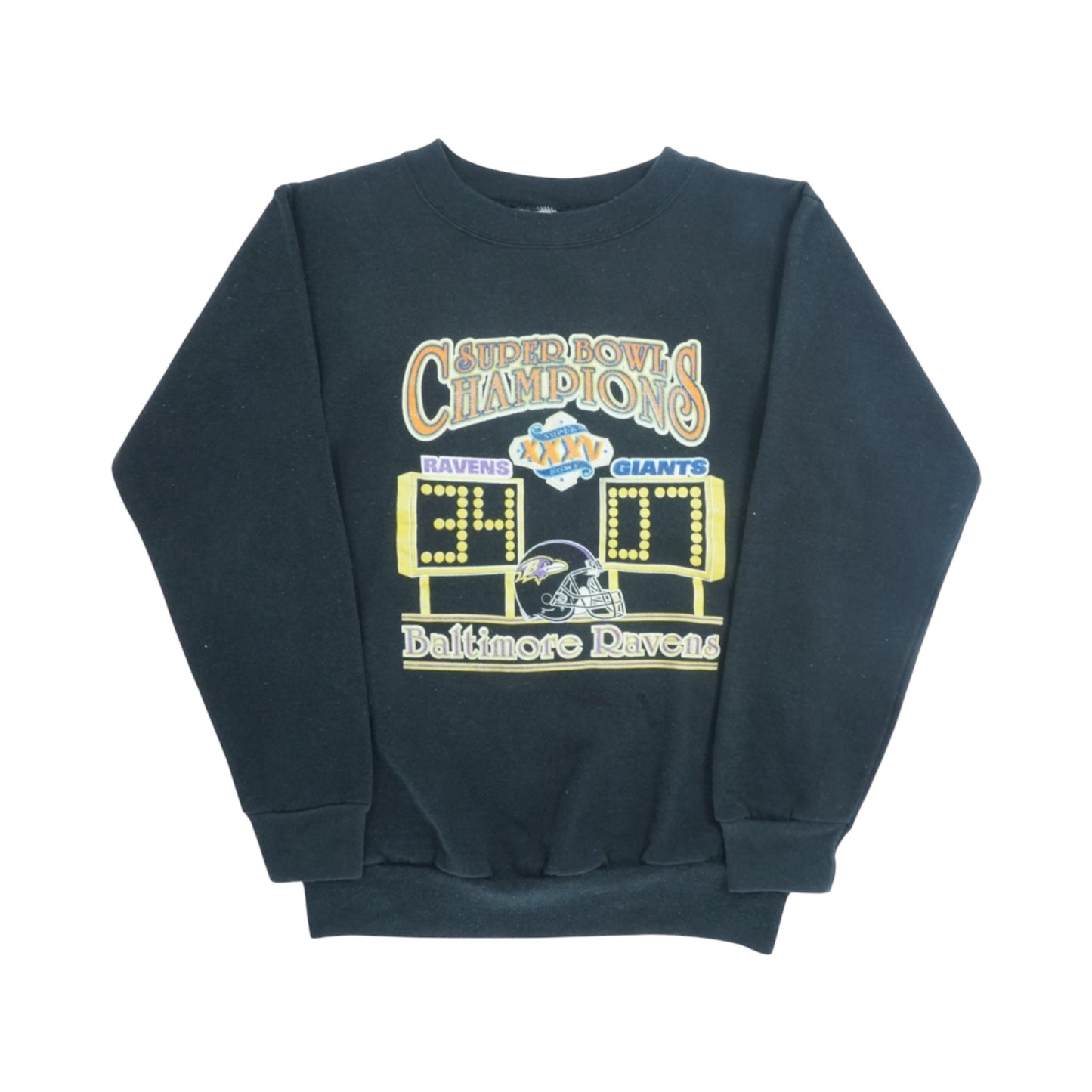 Baltimore Ravens Super Bowl XXXV Champions Crewneck