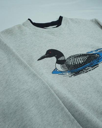 SANTEE Heavyweight Loon Graphic Crewneck
