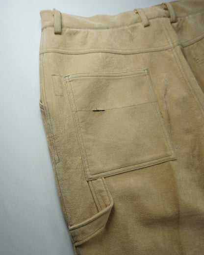 KOMAI SPORT Faux Suede Work Pants