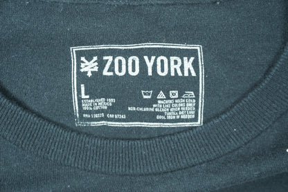 ZOO YORK / All Over Print Tee / NYC Skyline × Full Moon