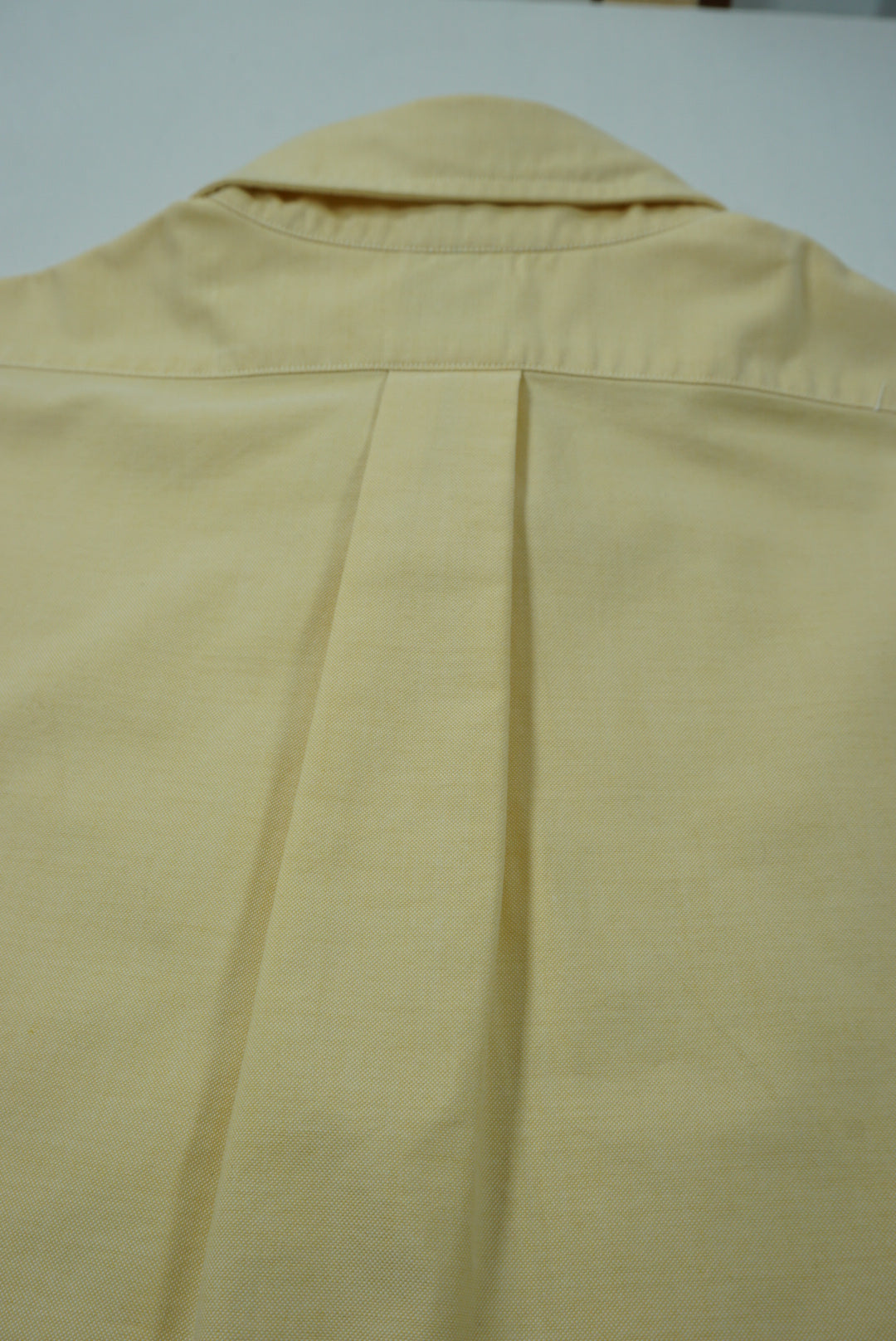 Brooks Brothers Oxford Shirt – Pale Yellow