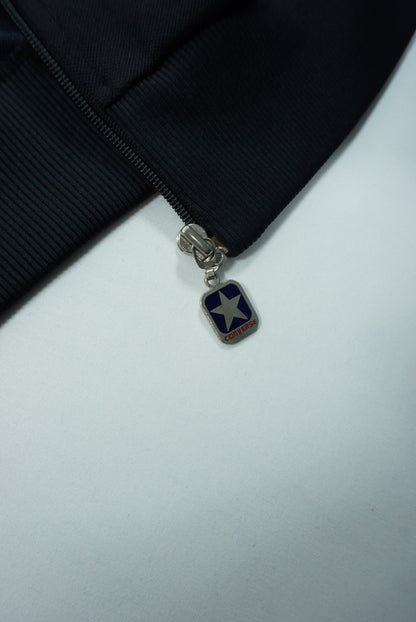 90s–00s DEADSTOCK FEEL Track Jacket – Black × Red / CONVERSE