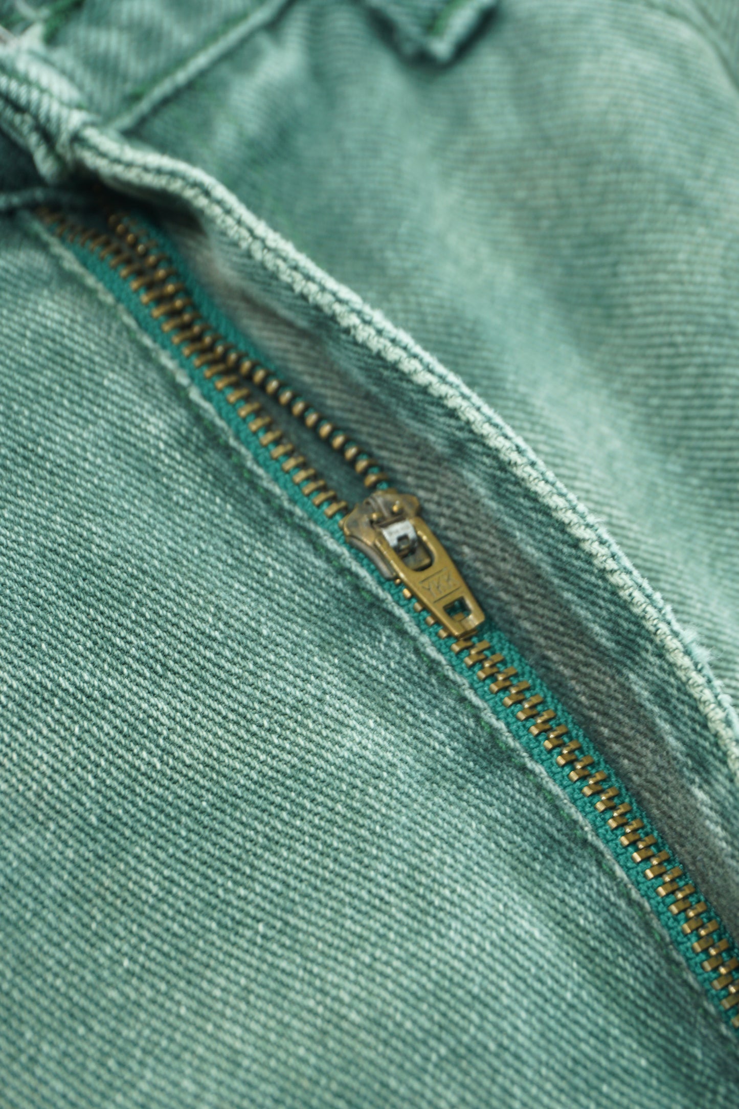 Levi’s Silvertab “LOOSE” – Green Denim Fade (1990s–2000s)