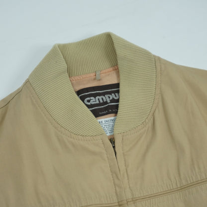 CAMPUS Beige Zip Jacket 70s