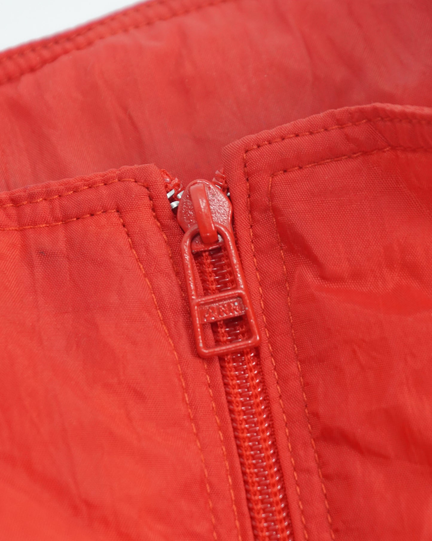 France Print Red Track Zip Jacket with Stripe Detail