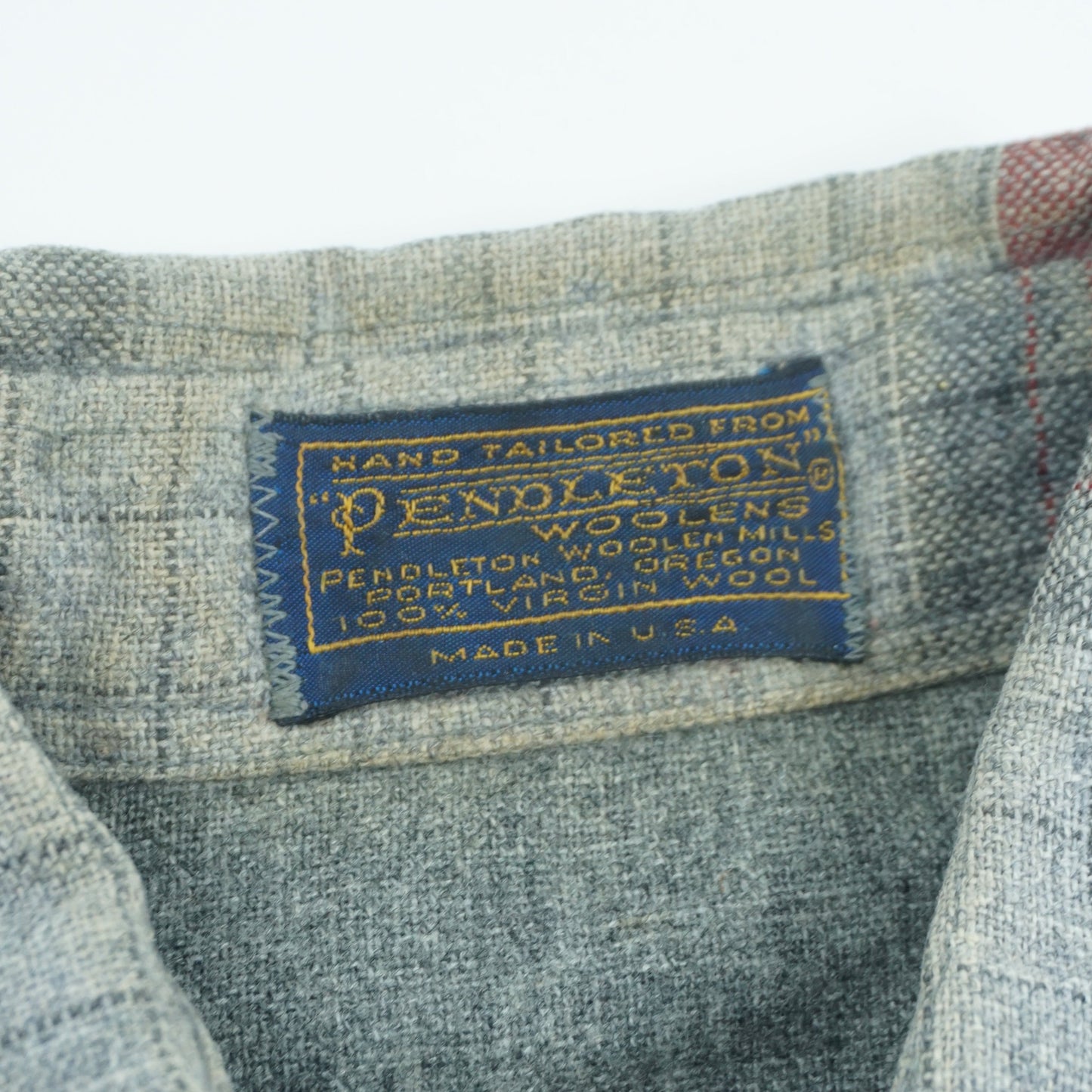 Pendleton Plaid Panel Western Shirt