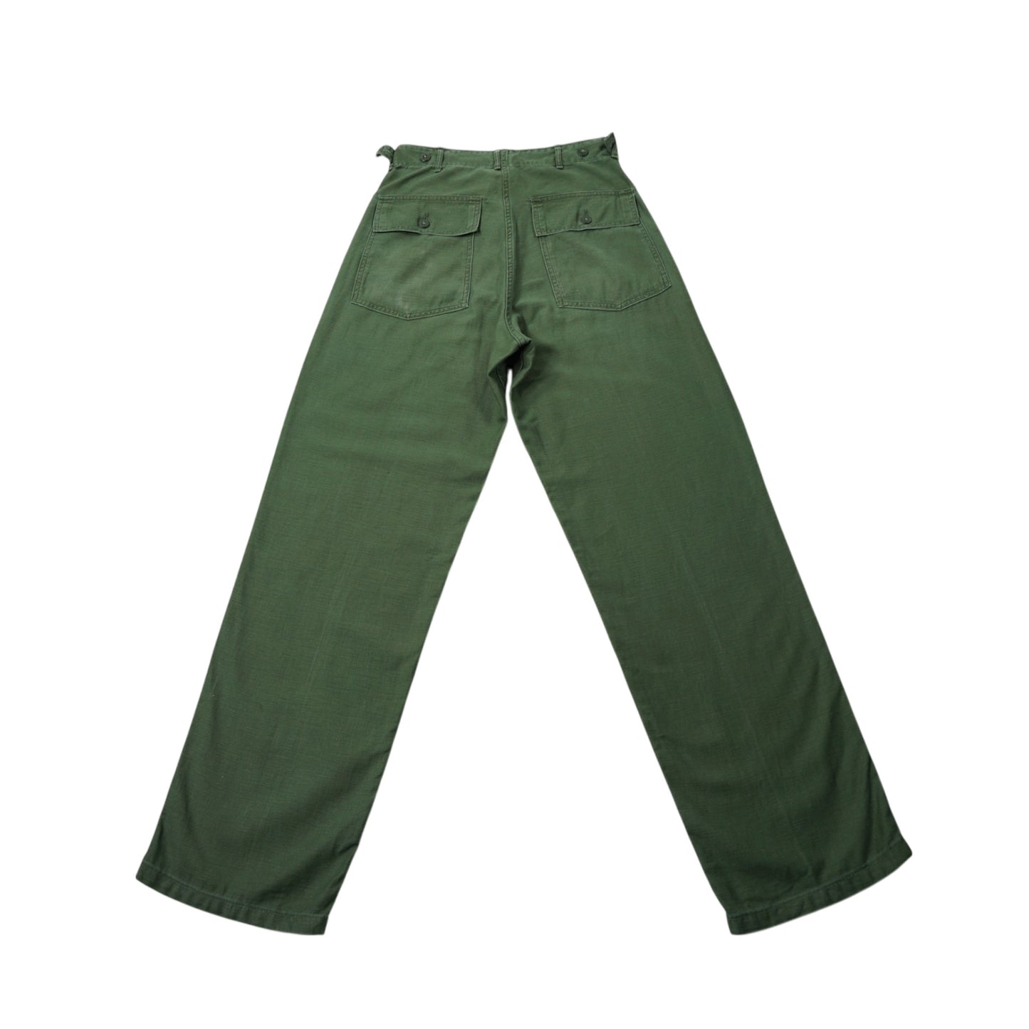 U.S. Army Utility Pants – OG-107 Cotton Sateen (1960s–70s)