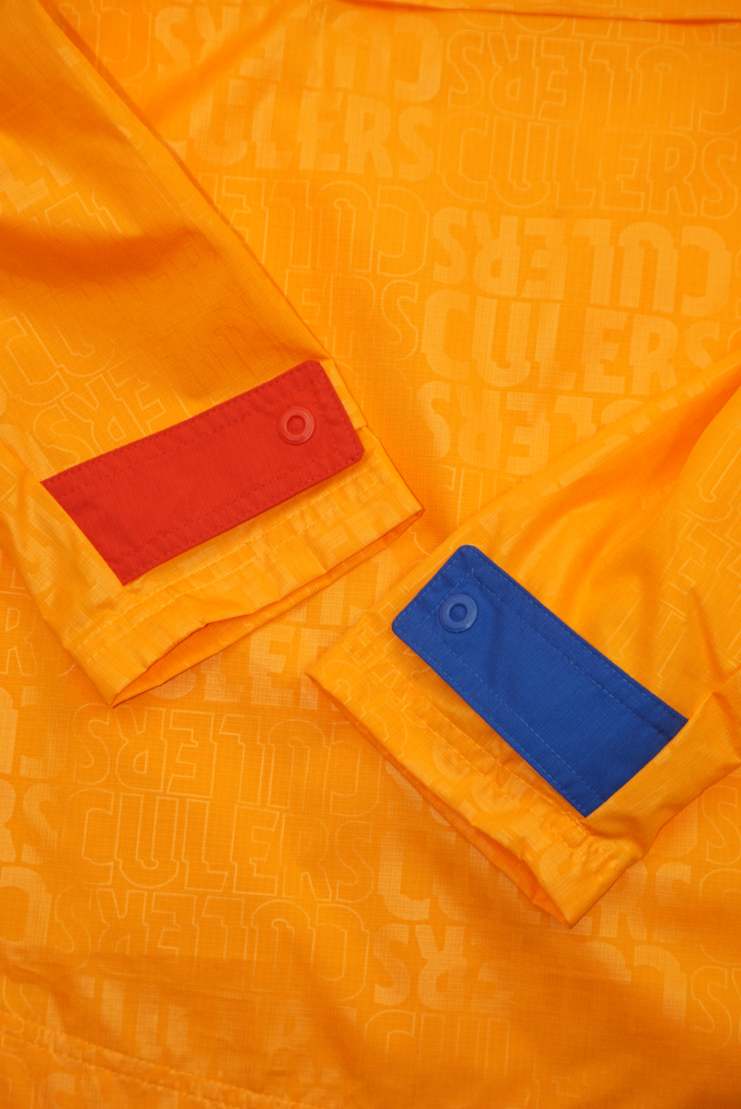 Nike × FC Barcelona Orange Hooded Jacket