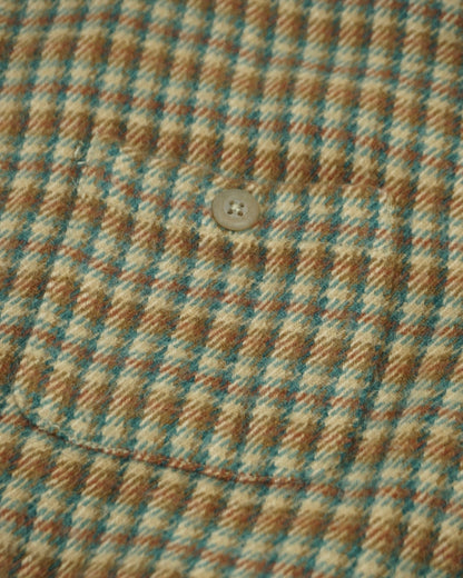 Woolrich Plaid Wool Zip Jacket