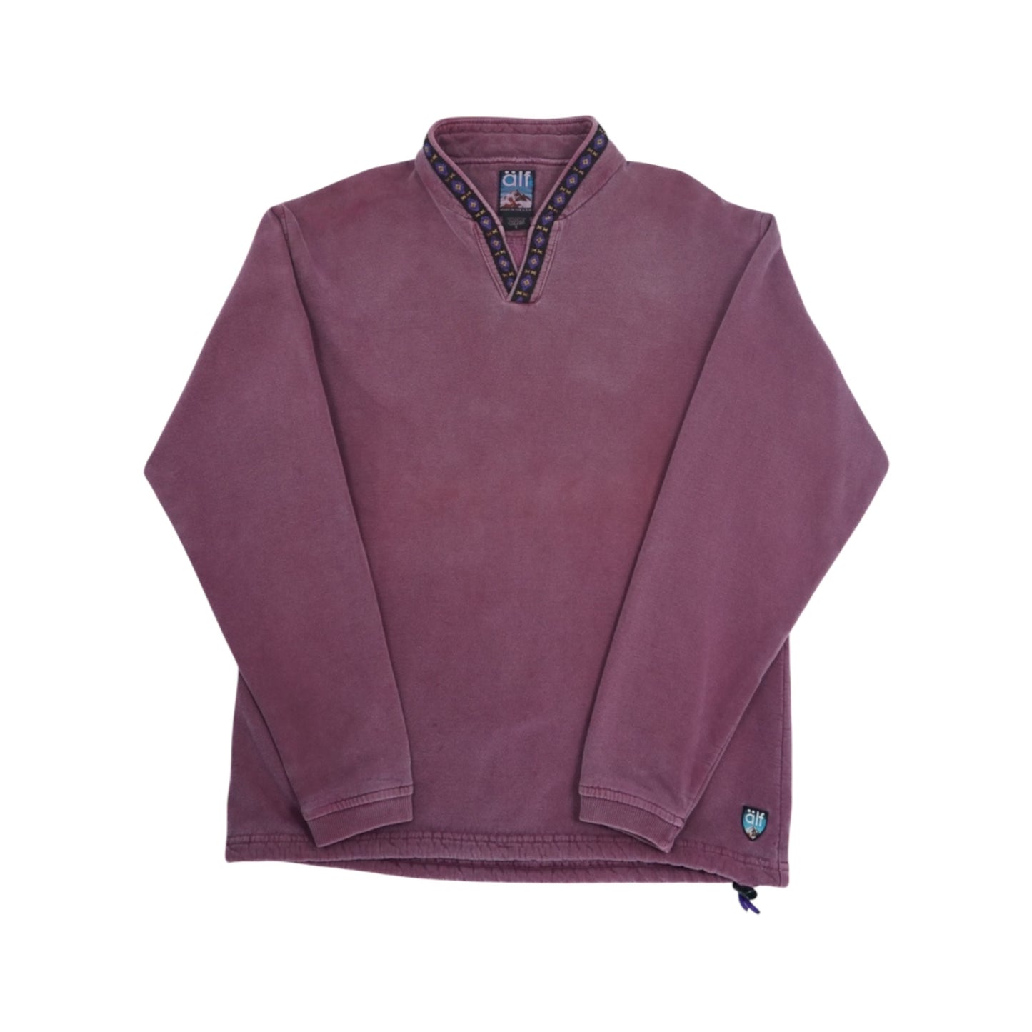 älf USA Made V-Neck Fleece Pullover