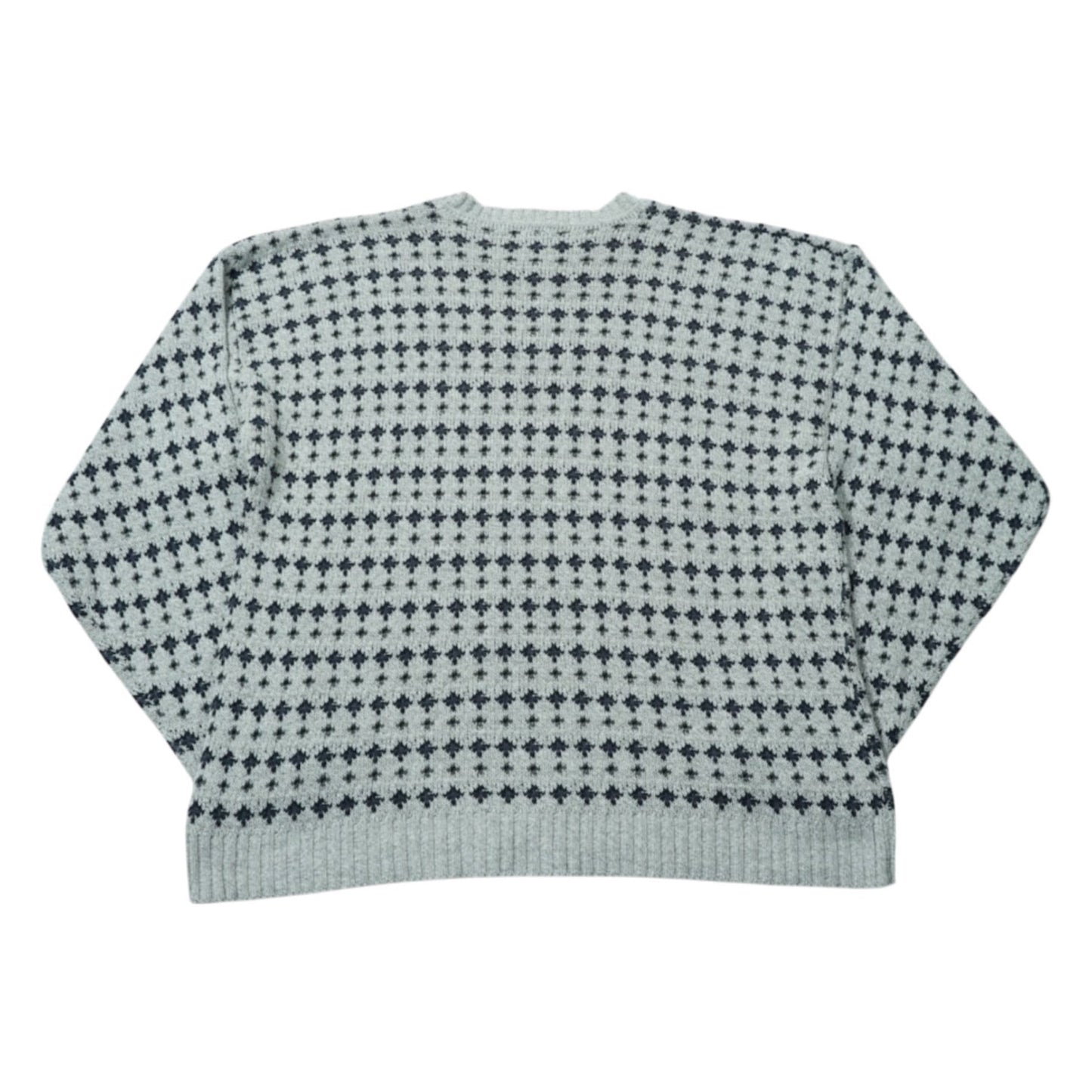 TOWNCRAFT Geometric Pattern Knit Sweater