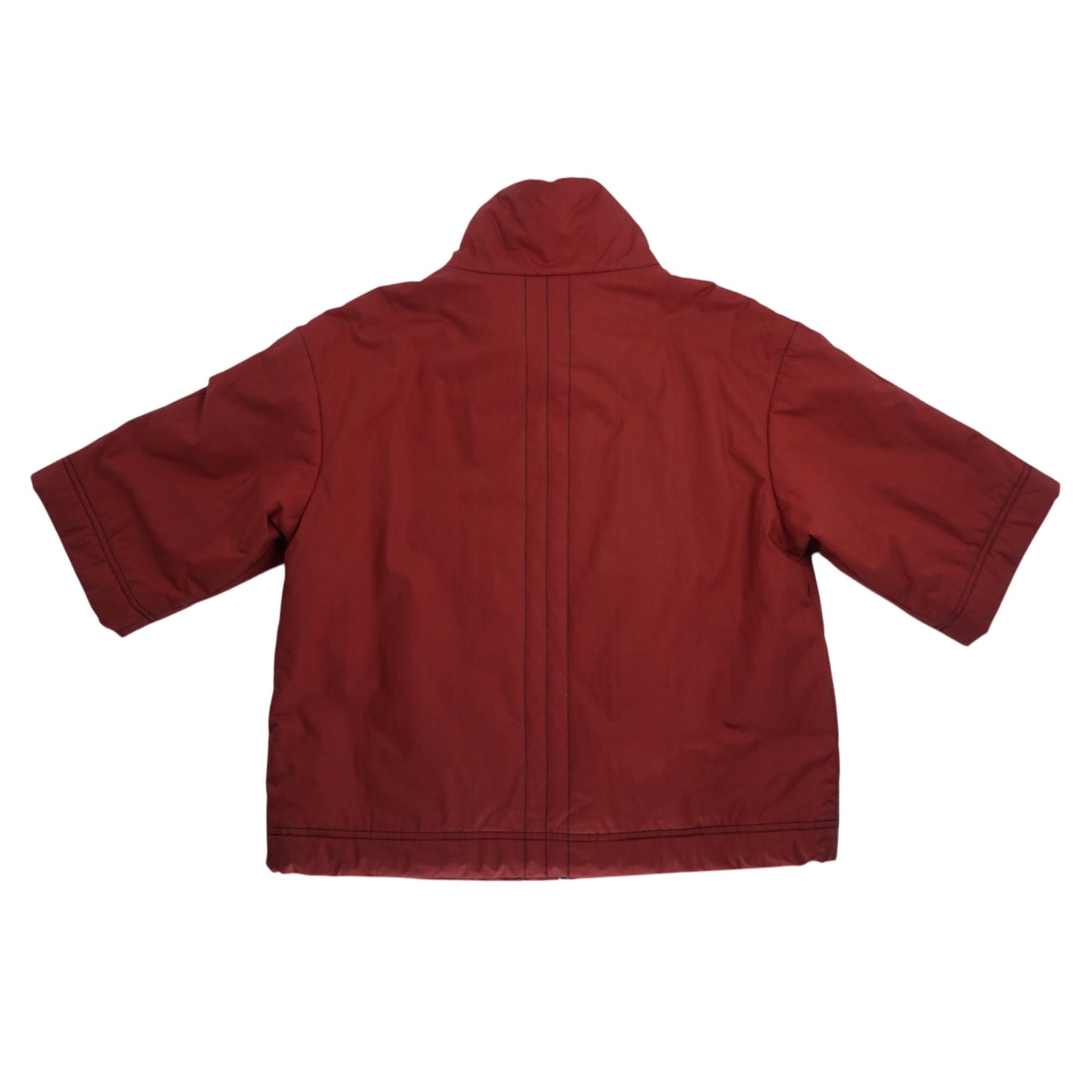 Crimson Bloom Padded Jacket