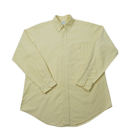 Brooks Brothers Oxford Shirt – Pale Yellow