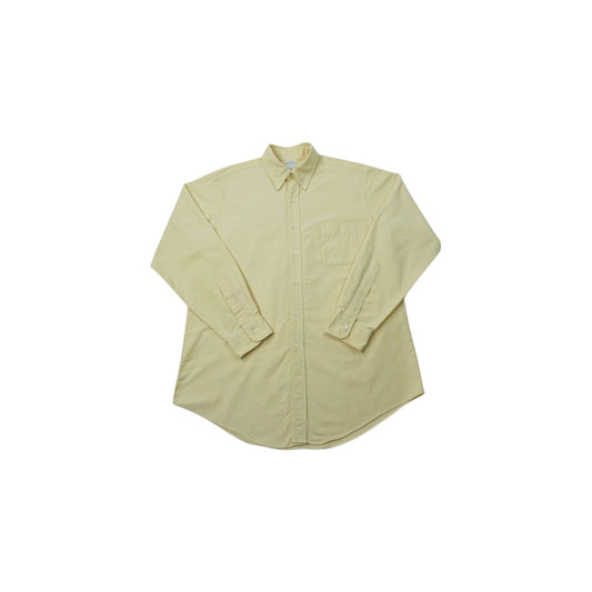 Brooks Brothers Oxford Shirt – Pale Yellow