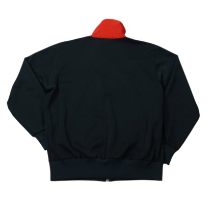 90s–00s DEADSTOCK FEEL Track Jacket – Black × Red / CONVERSE